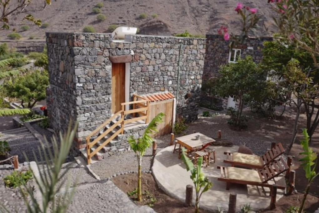 Ecolodge Kasa D'Igreja Cha da Igreja Bagian luar foto