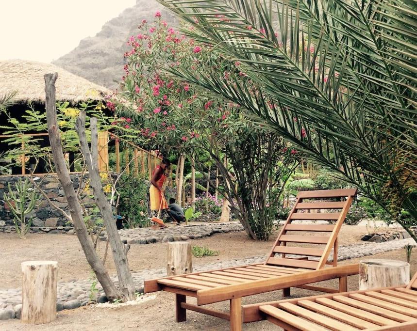Ecolodge Kasa D'Igreja Cha da Igreja Bagian luar foto