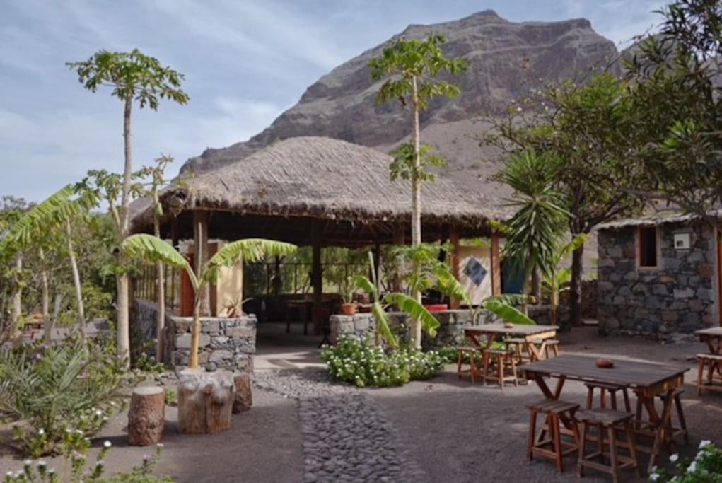Ecolodge Kasa D'Igreja Cha da Igreja Bagian luar foto